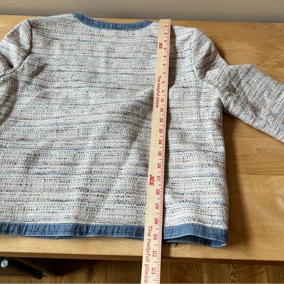 J MCLAUGHLIN THERESE BLAZER JACKET TWEED RARE CORPCORE CAREER SOPHISTICATED M - Picture 10 of 12